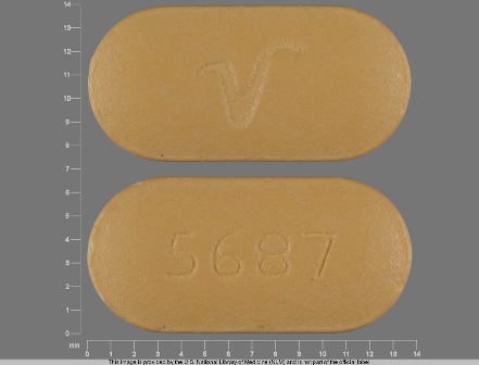 5687 V: (0603-5689) Risperidone 3 mg Oral Tablet by Qualitest Pharmaceuticals