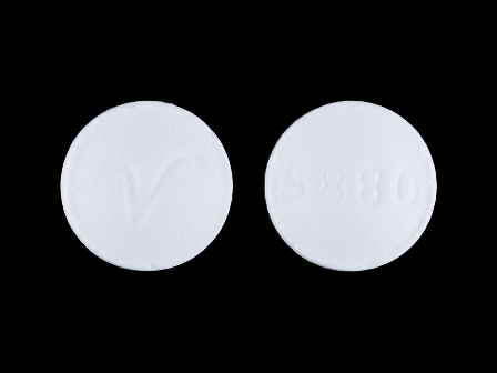 5880 V: Spironolactone 25 mg Oral Tablet