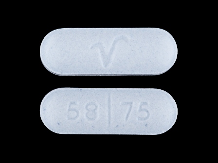 5875 V: (0603-5769) Sotalol Hydrochloride 80 mg Oral Tablet by Qualitest Pharmaceuticals