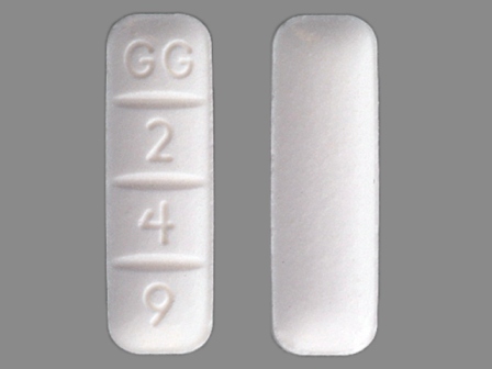 GG249: Alprazolam 2 mg Oral Tablet