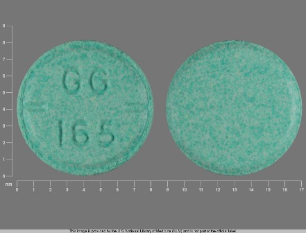 GG165: Hctz 25 mg / Triamterene 37.5 mg Oral Tablet
