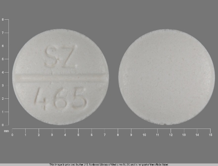 SZ465: (0781-1181) Nadolol 20 mg Oral Tablet by Rebel Distributors Corp