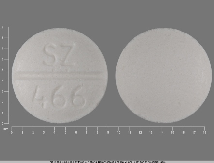 SZ466: (0781-1182) Nadolol 40 mg Oral Tablet by Sandoz Inc