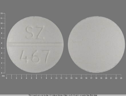 SZ467: (0781-1183) Nadolol 80 mg Oral Tablet by Bryant Ranch Prepack
