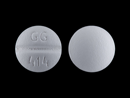 GG414: (0781-1223) Metoprolol Tartrate 50 mg (As Metoprolol Succinate 47.5 mg) Oral Tablet by Cardinal Health