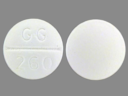 GG 260: Hydroxychloroquine Sulfate 200 mg (Hydroxychloroquine 155 mg) Oral Tablet