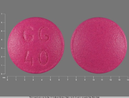 GG40: (0781-1486) Amitriptyline Hydrochloride 10 mg Oral Tablet, Film Coated by Nucare Pharmaceuticals, Inc.