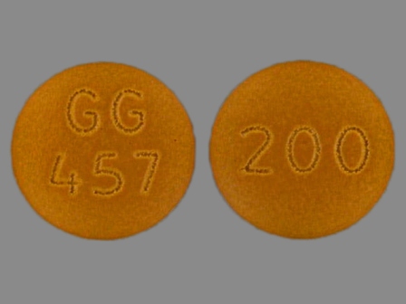 GG457 200: (0781-1719) Chlorpromazine Hydrochloride 200 mg Oral Tablet by Sandoz Inc
