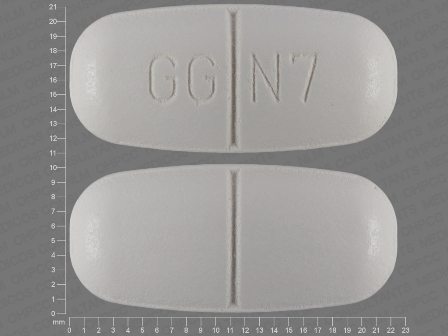 GGN7: (0781-1852) Amoxicillin (As Amoxicillin Trihydrate) 875 mg / Clavulanic Acid (As Clavulanate Potassium) 125 mg Oral Tablet by Sandoz Inc