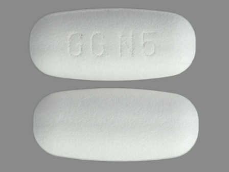 GGN5: (0781-1874) Amoxicillin (As Amoxicillin Trihydrate) 250 mg / Clavulanic Acid (As Clavulanate Potassium) 125 mg Oral Tablet by Sandoz Inc