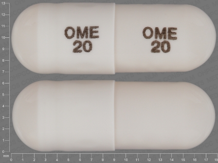 OME 20: (0781-2233) Omeprazole 20 mg Oral Capsule, Delayed Release by A-s Medication Solutions