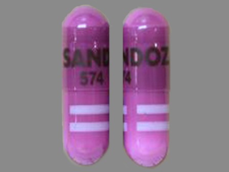 S SANDOZ 574: (0781-2274) Amlodipine (As Amlodipine Besylate) 10 mg / Benazepril Hydrochloride 20 mg Oral Capsule by Clinical Solutions Wholesale