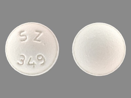 SZ 349: (0781-5206) Losartan Potassium and Hydrochlorothiazide Oral Tablet, Film Coated by Pd-rx Pharmaceuticals, Inc.