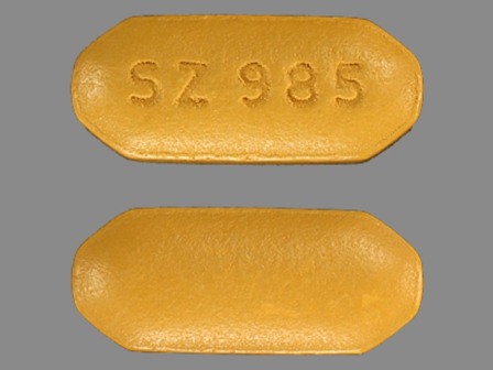 SZ 985: (0781-5790) Levofloxacin 250 mg Oral Tablet, Film Coated by A-s Medication Solutions
