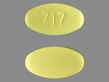 717: Hctz 12.5 mg / Losartan Potassium 50 mg Oral Tablet