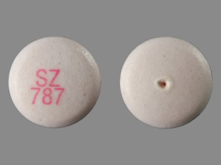 SZ 787: (0781-5987) Carbamazepine 200 mg 12 Hr Extended Release Tablet by Sandoz Inc