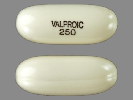 VALPROIC 250: (0832-1008) Vpa 250 mg Oral Capsule by Mylan Institutional Inc.