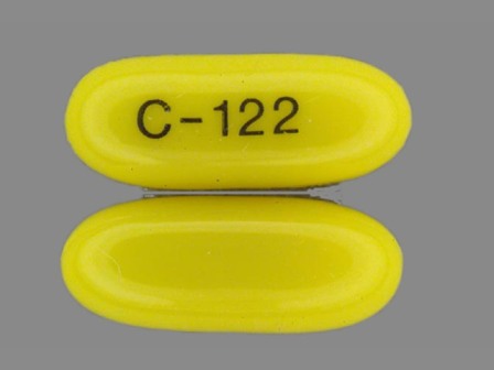 C 122: Amantadine Hydrochloride 100 mg Oral Capsule