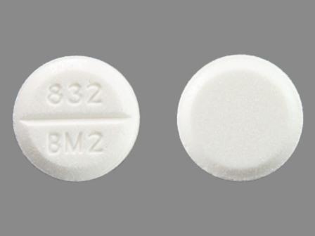 832 BM2: Benztropine Mesylate 2 mg Oral Tablet