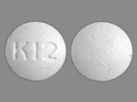 K12: Hydroxyzine Hydrochloride 50 mg Oral Tablet