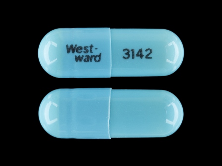 WestWard 3142: (0904-0428) Doxycycline Hyclate 100 mg Oral Capsule by Carilion Materials Management