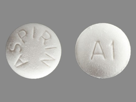 Aspirin A1: Asa 325 mg Oral Tablet