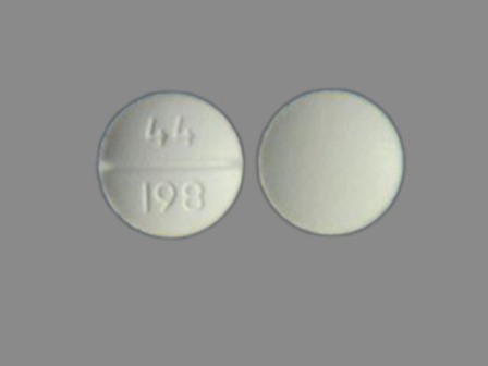 44 198: Dimenhydrinate 50 mg Oral Tablet