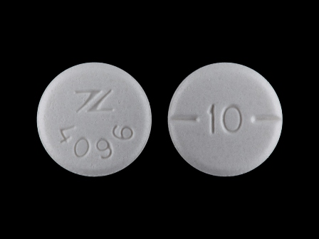 4096 10: Baclofen 10 mg Oral Tablet