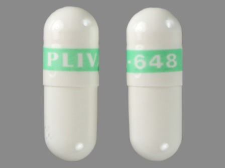 PLIVA 648: Fluoxetine 20 mg (As Fluoxetine Hydrochloride 22.4 mg) Oral Capsule