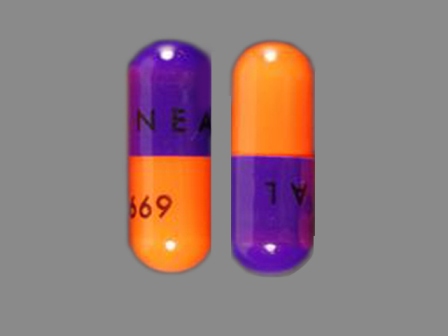 Amneal 669: (0904-6173) Acebutolol Hydrochloride 200 mg Oral Capsule by Bryant Ranch Prepack