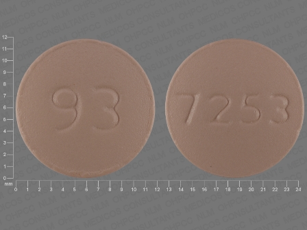 93 7253: (0904-6214) Fexofenadine Hydrochloride 180 mg Oral Tablet, Film Coated by Denton Pharma, Inc. Dba Northwind Pharmaceuticals