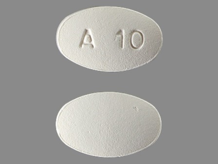 A 10: (10144-427) 12 Hr Ampyra 10 mg Extended Release Tablet by Acorda Therapeutics, Inc.