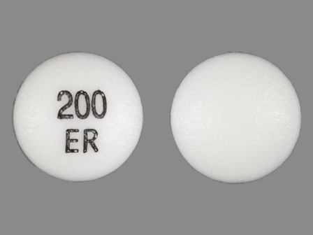 200 ER: Tramadol Hydrochloride 200 mg 24 Hr Extended Release Tablet