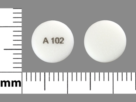 A102: Bupropion Hydrochloride XL 300 mg 24 Hr Extended Release Tablet