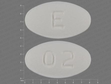 E 02: (10544-187) Carvedilol 6.25 mg Oral Tablet, Film Coated by Bryant Ranch Prepack