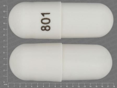 801: (10544-868) Cephalexin 250 mg Oral Capsule by Remedyrepack Inc.