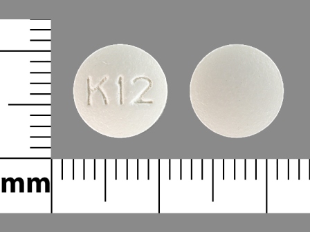 K 12: (10702-012) Hydroxyzine Hydrochloride 50 mg Oral Tablet, Film Coated by Bryant Ranch Prepack