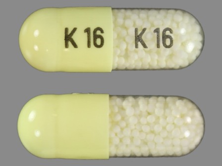 K 16: (10702-016) Indomethacin 75 mg Extended Release Capsule by Kvk-tech, Inc.