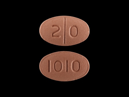 2 0 1010: (13668-010) Citalopram Hydrobromide 20 mg Oral Tablet by Qpharma Inc