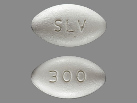 SLV 300: (13913-004) Gralise 300 mg Oral Tablet by Depomed, Inc.