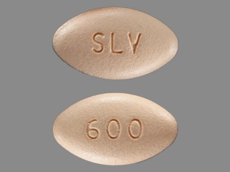 SLV 600: (13913-005) Gralise 600 mg Oral Tablet, Film Coated by Unit Dose Services