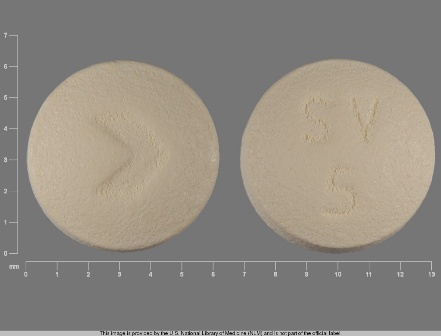SV 5: (16252-505) Simvastatin 5 mg Oral Tablet by Cobalt Laboratories Inc.