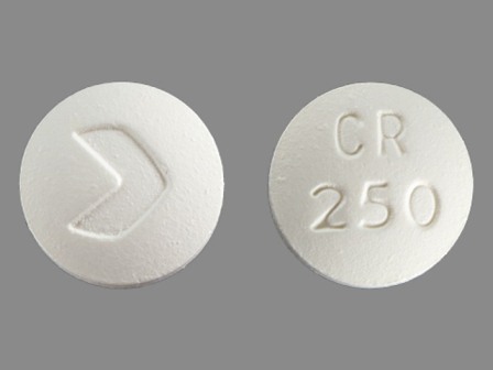 CR 250: (16252-514) Ciprofloxacin 250 mg (As Ciprofloxacin Hydrochloride 297 mg) Oral Tablet by Lake Erie Medical Dba Quality Care Products LLC