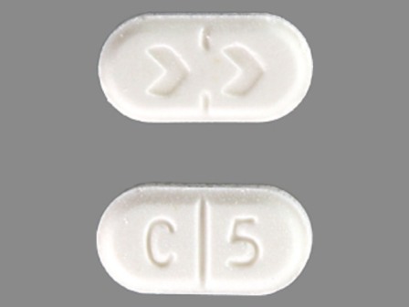 C 5: (16252-536) Cabergoline 0.5 mg Oral Tablet by Cobalt Laboratories