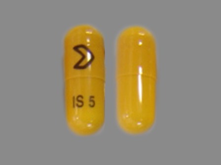 IS 5: (16252-540) Isradipine 5 mg Oral Capsule by Carilion Materials Management