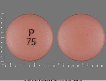 P 75: Diclofenac Sodium 75 mg Delayed Release Tablet