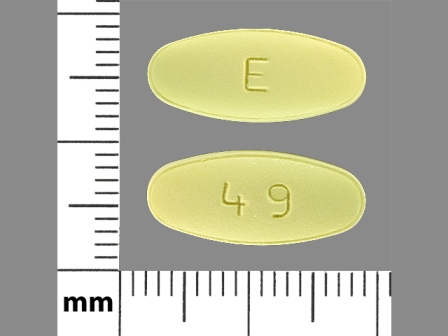 E 49: Hctz 25 mg / Losartan Potassium 100 mg Oral Tablet