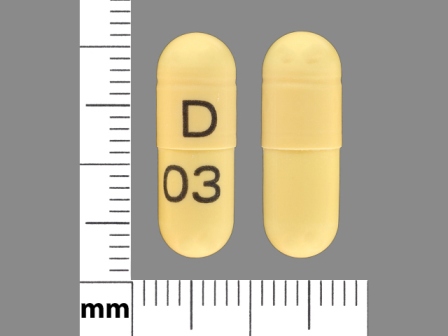 D 03: Gabapentin 300 mg Oral Capsule