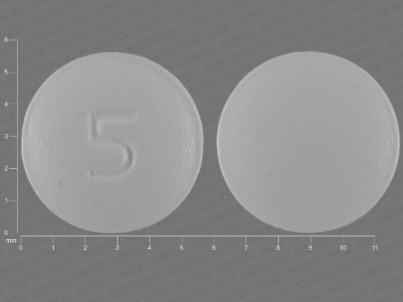 5: (16729-168) Escitalopram 5 mg Oral Tablet, Film Coated by Remedyrepack Inc.