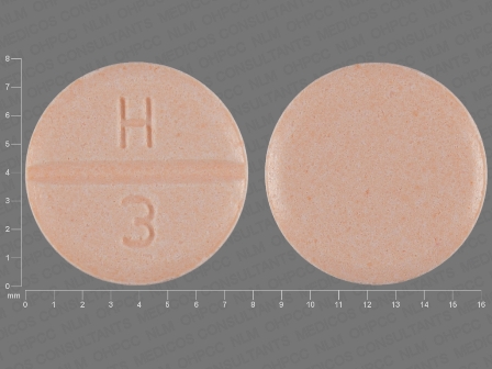 H 3: (16729-184) Hydrochlorothiazide 50 mg Oral Tablet by Preferred Pharmaceuticals Inc.